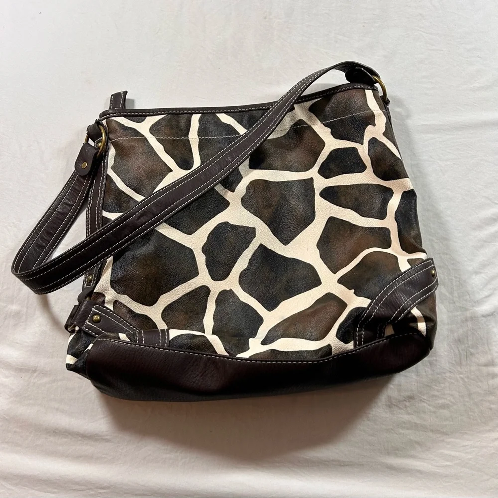 Giraffe Print Women's Bag Set - Picture 10 of 14
